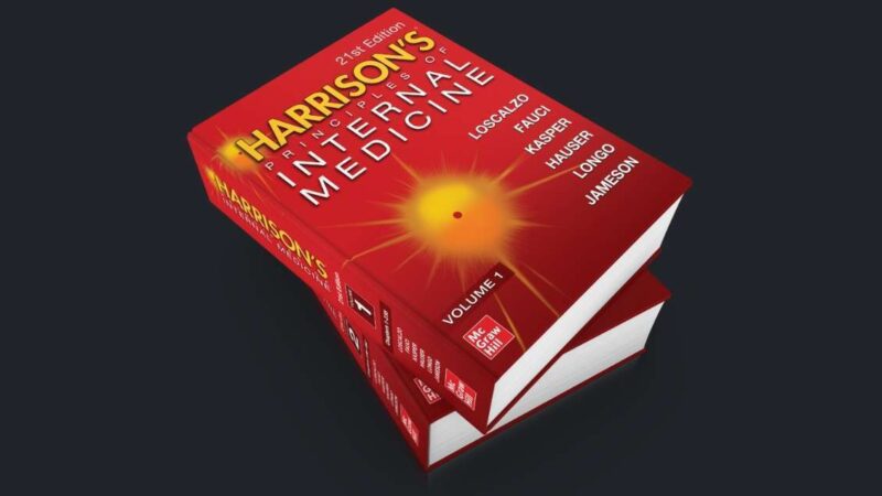 Marked Acupuncture in Harrison’s Principles of Internal Medicine Book, 21st Edition (Vol.1 & Vol.2) (2022)