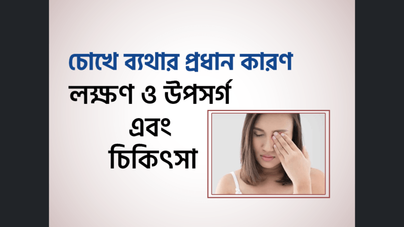 চোখের ব্যথা নিরাময়ে ঔষধ বিহীন চিকিৎসা আকুপাংচার
